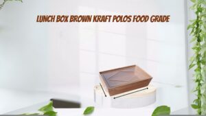 LUNCH BOX BROWN KRAFT POLOS FOOD GRADE
