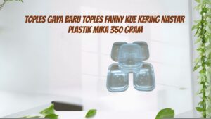 TOPLES GAYA BARU TOPLES FANNY KUE KERING NASTAR PLASTIK MIKA 350 GRAM
